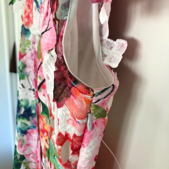 NWOT Donna Ricco Multi-Color Floral - Picture 12 of 15
